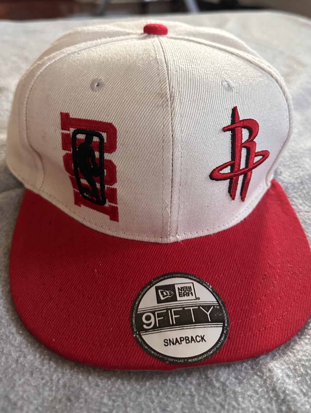 New Era 9FIFTY Houston Rockets Red & White Snapback Hat